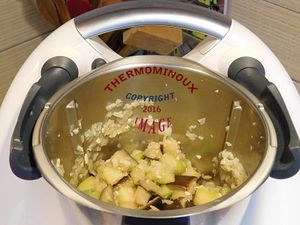 GRATIN DE COURGETTE ET D'AUBERGINE (thermomix)
