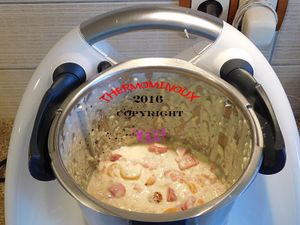 TARTE JAMBON RICOTTA (thermomix)