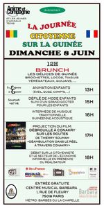 Journée citoyenne sur la Guinée le 8 juin à Barbès