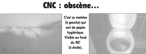 Gabon / Même pas de papier toilette au CNC !