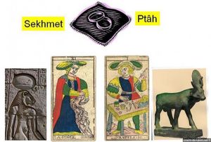 Vincent Beckers présente le couple Jésus-Marie Madeleine dans le tarot.
