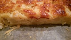 Tarte poires amandine