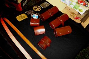 Etuis en cuir pour lunettes