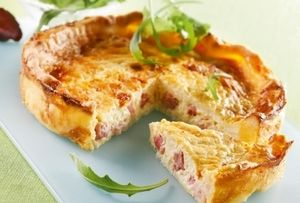 Quiche lorraine légère