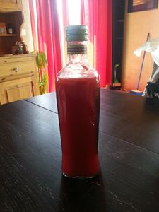 Vinaigre fermenté aux fruits rouges