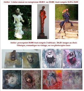 ATELIER DU 21 OCTOBRE TOUTE LA JOURNEE