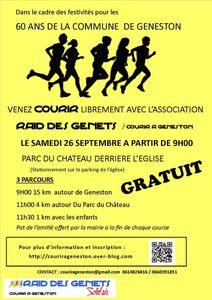 COURIR ENSEMBLE LE 26 SEPTEMBRE : LES PARCOURS