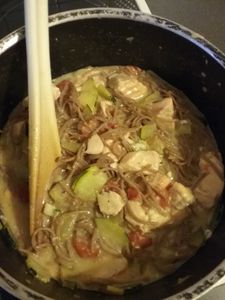 One pot Pasta - Spaghetti Courgette Saumon