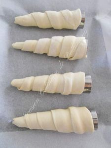 Petites Douceurs Suisses : Les Cornets à la Crème Vanille