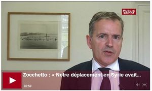 Interview Public Sénat : « Notre déplacement en Syrie avait été décidé de façon parfaitement officielle »