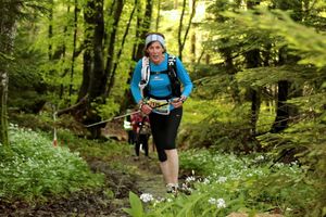 Le trail du Malpassant ... du vert et des fleurettes.