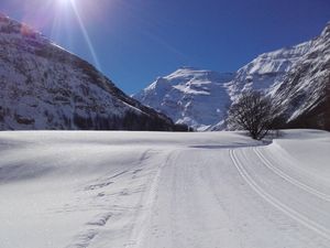 Skating à Bessans, pour jouer avec l'hiver ...