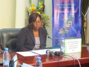 La DG Annick Patricia Mongo