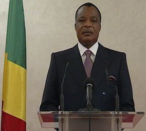 Le président Denis Sassou N'Guesso