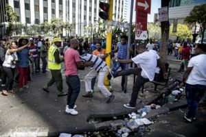 Un chauffeur de taxi battu à Johannesburg