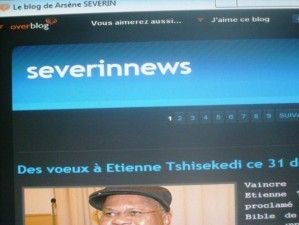 Une page de SEVERINNEWS