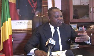 © Le ministre Mampouya
