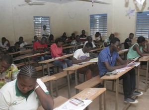 ©Candidats au BAC à Niamey