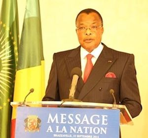 Message de Denis Sassou N'Guesso sur le référedum