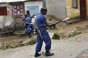 @Policiers à la traque à Musaga