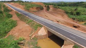 @Route Dolisie-Brazzaville, dans le Pool