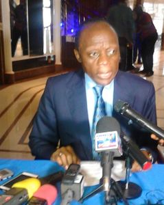 @Général Mokoko en face des journalistes