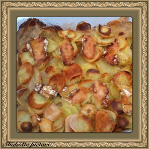 Gratin pdt camembert