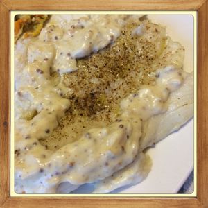 Cabillaud sauce moutarde