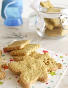 Petits biscuits vanille et avoine pour le goûter {recette dès 18 mois}