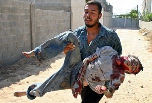 La LADDH condamné fermement les attaques militaires d’Israël dans la bande de Gaza