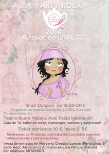 Merienda solidaria AECC