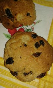 Biscotti con uvetta