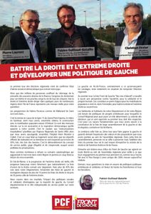 Battre la droite et l'extrême droite et développer une politique de gauche