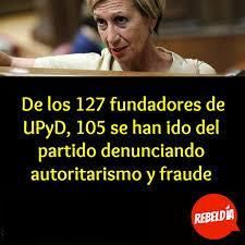 España: Rosa Diez (UPyD) enseña su "patita" presidencialista y antidemocratica - Nunca votaré a un partido de la casta