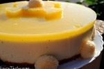 Tarta de piña y queso