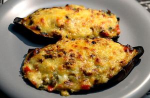 Berenjena rellena