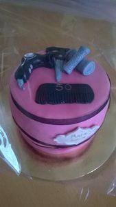 cake design coiffeuse