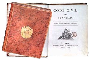 La obra legislativa de Napoleón Bonaparte