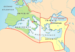 Caida del imperio romano