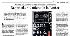 Rapprocher le micro de la fenêtre par Daniel Mermet