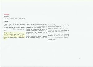 S.A.R. le Prince Philippe d'Araucanie au "Cadre d'Or" de Périgueux.