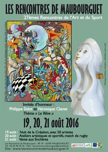 AFFICHE 2016 -19, 20 et 21 août à Maubourguet