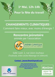 1 MAI : CLIMAT ET TRAVAIL EN DEBAT