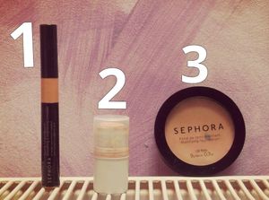 Maquillage yeux bleus/verts