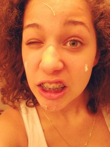 Maquillage yeux bleus/verts