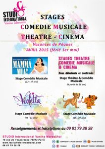 stage comédie musicale Roi Lion