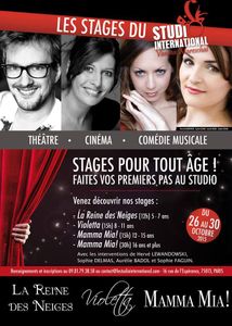 stages de comédie musicale