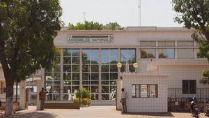 Siège de l’Assemblée nationale à Ouagadougou, Burkina Faso.