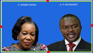 Catherine Samba Panza et Alexandre Ferdindant Ngendet fument enfin le calumet de la paix