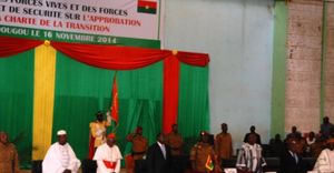Le Président de la transition sera investi le 21 novembre 2014